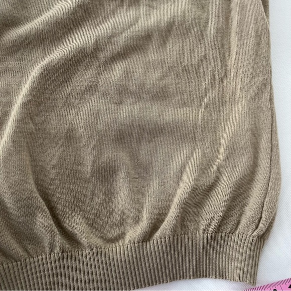 Valentino cotton cropped tank top tan 42 - Picture 4 of 13
